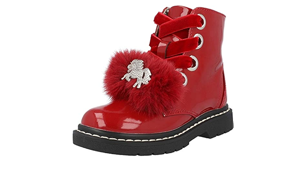 lelli kelly red patent boots