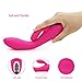 G-Spot Rabbit Vibrator Clitoris Stimulator - Adorime Silicone Vaginal Anal Dildo Massager for Women Maturbation, Powerful Waterproof Rechargeable Adult Sex Toys for Couples Sex Things