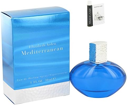Mediterranean Perfume E L I Z A B E T H Arden Eau De Parfum Spray For Women 1 oz.30 ml. + Free! Sample Perfume Perles De Lalique 0.03 oz Vial
