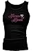 Rhinestones Matron Of Honor - PINK Girls / Juniors Tank Top T-shirt