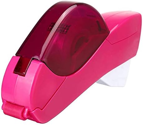 CHINAJIAODAI Tape Dispenser 1 pcs Tape Dispenser Handheld Adhesive Holder Packaging Cutter Tools Sealing Machine Office School Supplies 2 Colors,b