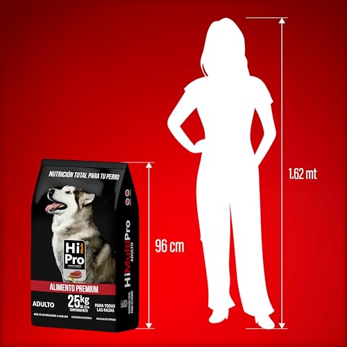 HI MULTI PRO Alimento Premium para Perro Adulto 25kg. con probióticos y Proteínas de Alto Valor biológico