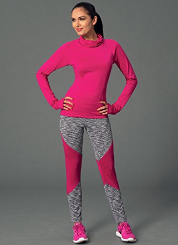 McCalls Sewing Pattern MP239 / M7261 - Misses' Activewear Tops and Leggings, E5(14-16-18-20-22)