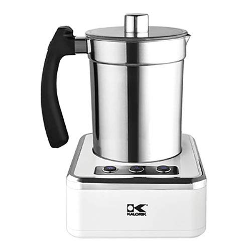 Kalorik White and Stainless Steel Milk Frother Kalorik White and Stainless Steel Milk Frother