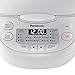Panasonic 5 Cup (Uncooked) Rice Cooker with Pre-Programmed Cooking Options for Brown Rice, White Rice, and Porridge or Soup - 1.0 Liter - SR-CN108 (White)