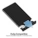 Sabrent Ultra Slim USB 2.0 to 2.5-Inch SATA External Aluminum Hard Drive Enclosure [Black] (EC-UK25)