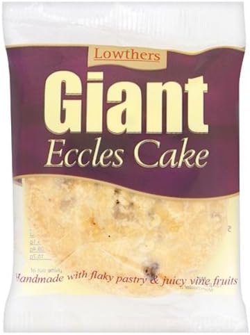 Lowthers Giant Eccles Cakes 16 x 100gm by Lowthers