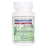 Advanced Research/Nutrient Carriers Lithium Orotate 100 Tabs