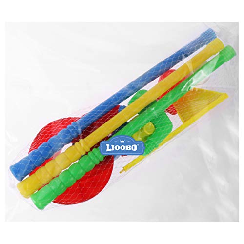 image for LIOOBO 1 Set Toddler Golf Club Suit Plastic Golf Toy Set Golf Ball Kit