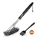 PAPAYAY BBQ Grill Brush, 18 Inches Best 360° Barbecue Grill Cleaner - 3 Stainless Steel Brushes in 1 -Perfect for Char-Broil, Weber, Porcelain and Infrared Grills + Free Basting & Pastry Brush