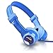 JLAB Audio JBuddies Kids- Volume Limiting Headphones, Guaranteed for Life - Blue