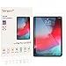 BERSEM Screen Protector for iPad Pro 12.9 inch (3rd Generation 2018 Model) Tempered Glass Screen Protector with Scratch Resistant/Bubble Free, Face ID and Apple Pencil Compatible (1 PACK)