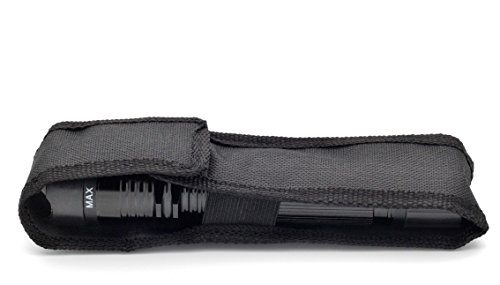 Cheetah Tactical Force Heavy Duty Stun Gun with Rechargeable with LED Flashlight, Black - Thumbnail 5