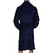Regency New York Coral Fleece Robe Navy L/XL