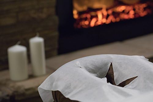 Lotus Therapeutic Disposable Massage Table Headrest Covers - Disposable Breathing Headrest Covers, Set of 100