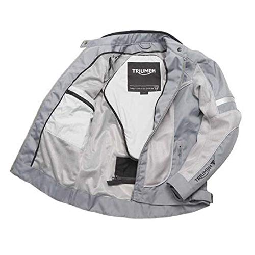 Triumph Ladies Textile Mesh Motorcycle Jacket MUSS15160 (Small)