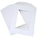 10 of 18x24 White Pre-cut Acid-free whitecore mat for 12x18 + back+bag