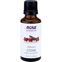 Now Essential Oils, Clove Oil, 1 Ounce (2 Pack)