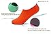 Wowfoot Water Shoes For Women Mens Aquatic Socks Flexible Fitness Pool (4. XL(W:9.5-10.5, M:8.5-9.5), Black)
