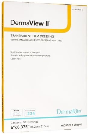 DERMAVIEW II 6X8.375 (BX) by Dermarite Industries