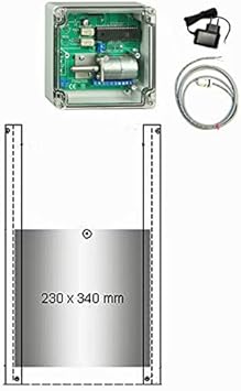 JOSTechnik JT-HK automatische Hühnerklappe mit 1m Außenlichtsensor 230