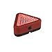 Emergency 39 LED Triangle Portable Worklight/Flashlight with Magnetic Base; 3 Modes: Red, Red Flashing, White