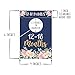 Hadley Designs 7 Navy Pink Gold Baby Nursery Closet Organizer Divider for Girl Clothing, Floral Age Size Hanger Organization for Kid Toddler Infant Clothes, Shower Registry Gift Supplies, 0-24 Months
