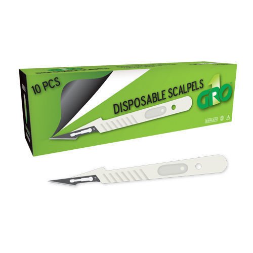 Gro1 Disposable Scalpels, 10 pack Plant Cuttings Propagation Sterile ,,#id(roguehydroponics it#14321158975455