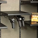 Browning AXIS Pistol Rack - 154102 - Five Handgun Capacity - Stores Cargo Under The Shelf - Easily Customize Your Safe!