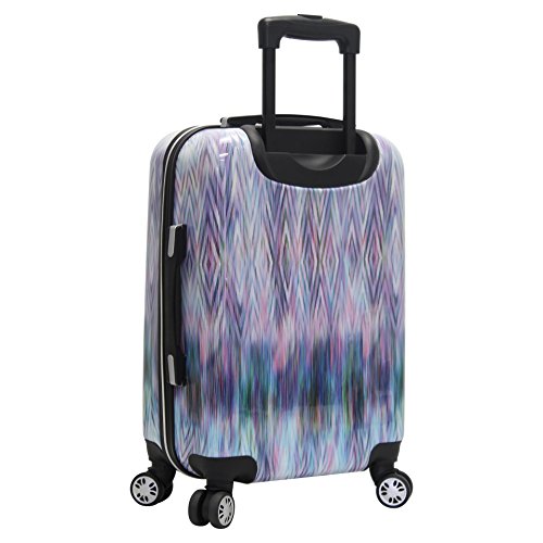Steve Madden 20 Inch Carry On Luggage Collection Scratch Resistant (ABS + PC) Hardside