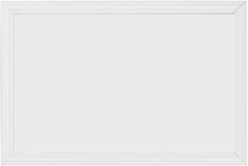 Cork Boards, 30 x 20 Inch White Bulletin Pin Vision Cork Board with White Wood Frame for Walls Home School Kindergarten Office Corkboard Supplies (Whtie)