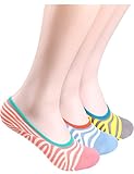 Haslra No Show Non-slip Casual Socks 3 - 6 Pairs