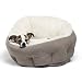 Best Friends by Sheri OrthoComfort Deep Dish Cuddler - Self-Warming Cat and Dog Bed Cushion for Joint-Relief and Improved Sleep - Machine Washable, Waterproof Bottom - for Pets Up to 25lbs