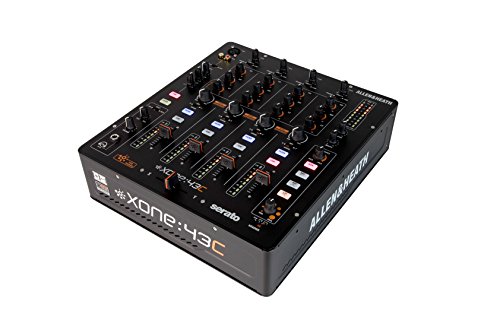 Allen & Heath Xone:43C High Performance 4+1 Channel DJ Mixer with Soundcard (AH-XONE:43C)