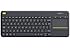 Logitech K400 Plus - Teclado inal&aacute;mbrico con mousepad incorporado (teclado QWERTY espa&ntilde;ol), color negro