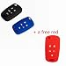 2pcs One black and one dark blue Silicone Cover Holder Key Jacket for Chevrolet Camaro Cruze Volt Equinox Spark Malibu Sonic Flip Remote Key Case Shell 5 BTN BK