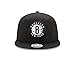 New Era NBA Brooklyn Nets Women's Team Glisten Snap 9FIFTY Cap, One Size, Black