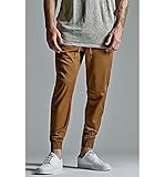 Bullhead Denim Co. Mens Solid Knee Dart Jogger Pants