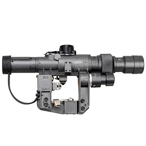 TAC Vector Optics Dragunov 3-9x24 SVD First Focal Plane Sniper Riflescope FFP Illuminated Range Finding Reticle Scope