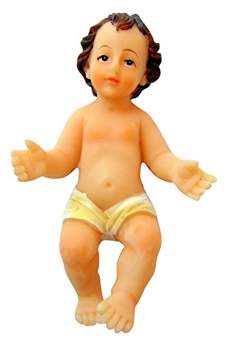 V. Collection Baby Jesus Christmas Nativity Figurine 4 Inch Small Statue