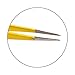 Eliminer Stainless Steel Pointed Tweezers, Yellow