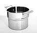 Culina 6 Qt. Tri-Ply Pot 3-Piece with pasta Set, 18/10 Stainless Steel