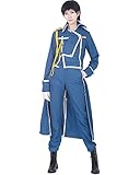 Miccostumes Men's Fullmetal Alchemist Roy Mustang Cosplay Costume