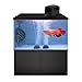 Hygger Powerful Dual Aquarium Air Pump 250GPH Quiet Fish Tank Air Pump Freshwater Saltwater Aerator Oxygen Pump for 50 to 600 Gallon Tank with 2 Outlets 10W 16L/Min (Black)