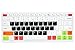 Leze - Ultra Thin Silicone Keyboard Cover Skin Protector for Lenovo ideapad 110 14'',510s 14'',Flex 4 14