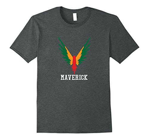 Mens be a maverick shirt xl dark heather