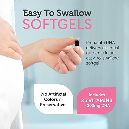 Zahler Prenatal Vitamin with DHA & Folate DHA Supplements & Prenatal