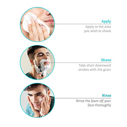Bombay Shaving Company Charcoal Shaving Foam, 266 ml (33% extra) with Activated Charcoal & Moroccan Argan Oil 5 Bombay Shaving Company Charcoal Shaving Foam, 266 ml (33% extra) with Activated Charcoal & Moroccan Argan Oil - Image 5