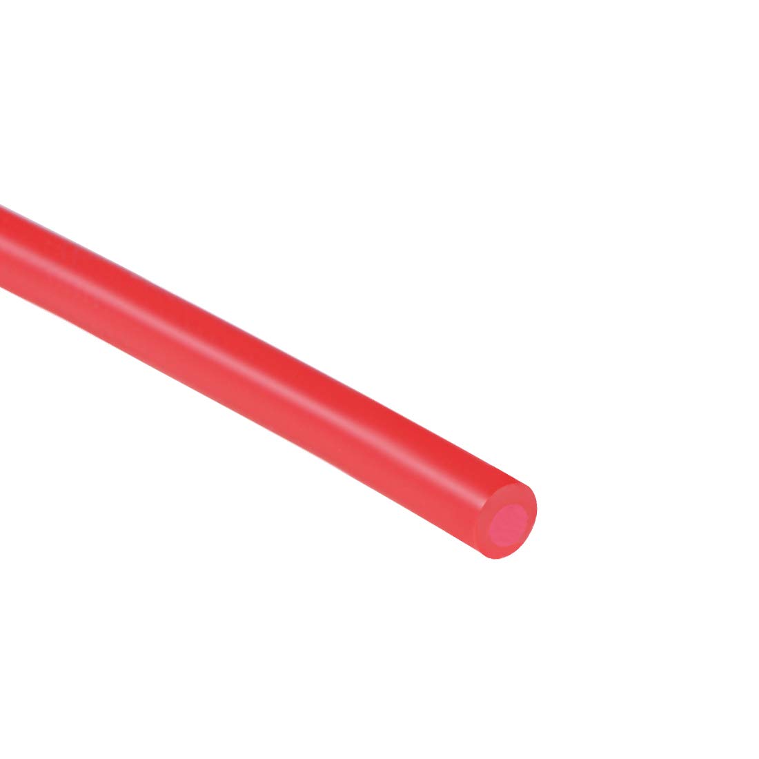 Photo 1 of uxcell Silicone Tubing 3/32"(2mm) ID x 5/32"(4mm) OD 6.6ft(2m) Rubber Tubing Air Hose Water Pipe for Pump Transfer Red