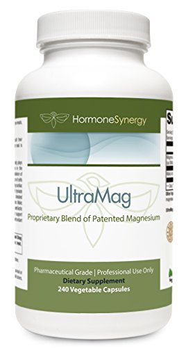UltraMag (240 Caps) | Proprietary Blend of Patented Albion's &reg; TRAACS &reg; 250 mg Magnesium lysinate glycinate | 828 mg Malic Acid as dimagnesium Malate